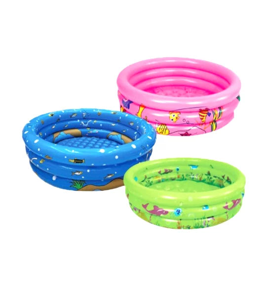 Circle Pool Summer Water 100CM Outdoor Backyard Kids Play