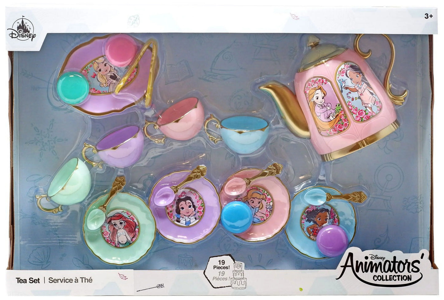 Disney Princess Animators' Collection Tea Set