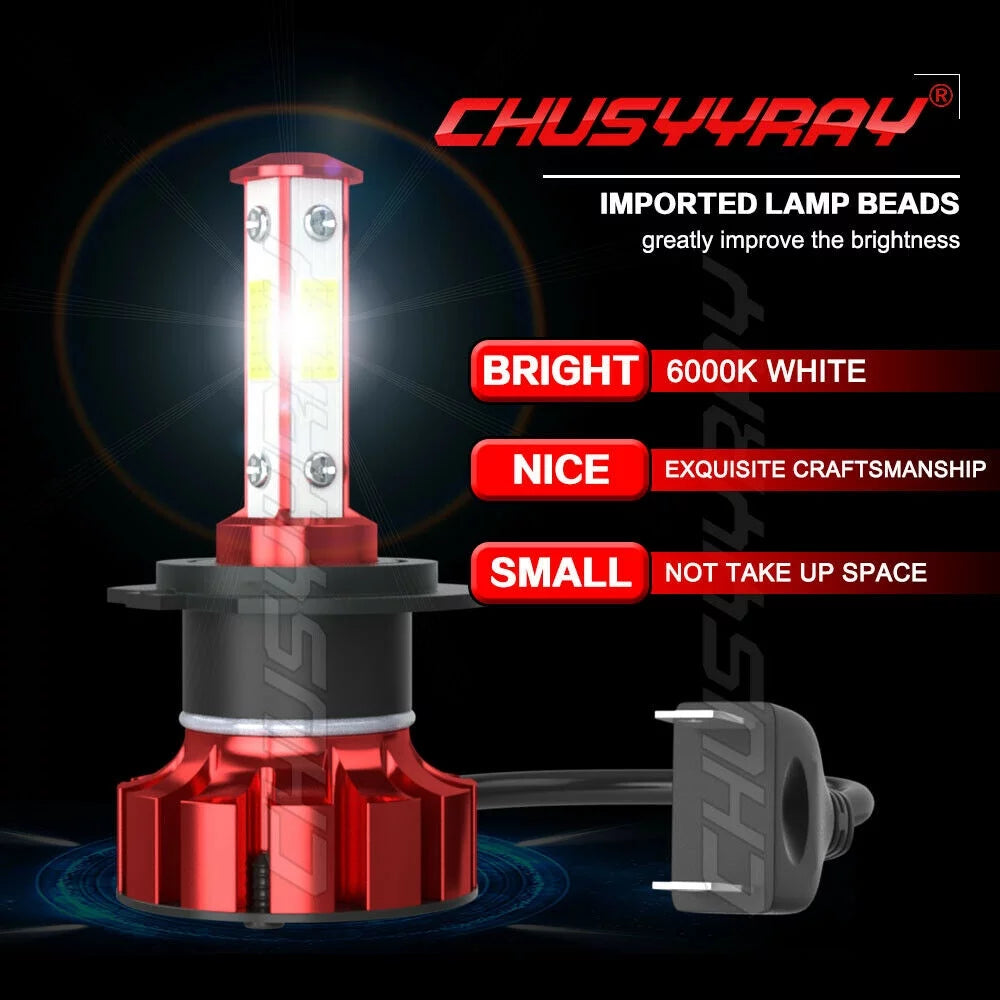 6pcs For Hyundai Tucson 2016 2017 2018 Combo LED Headlight Fog Light Bulbs Kit