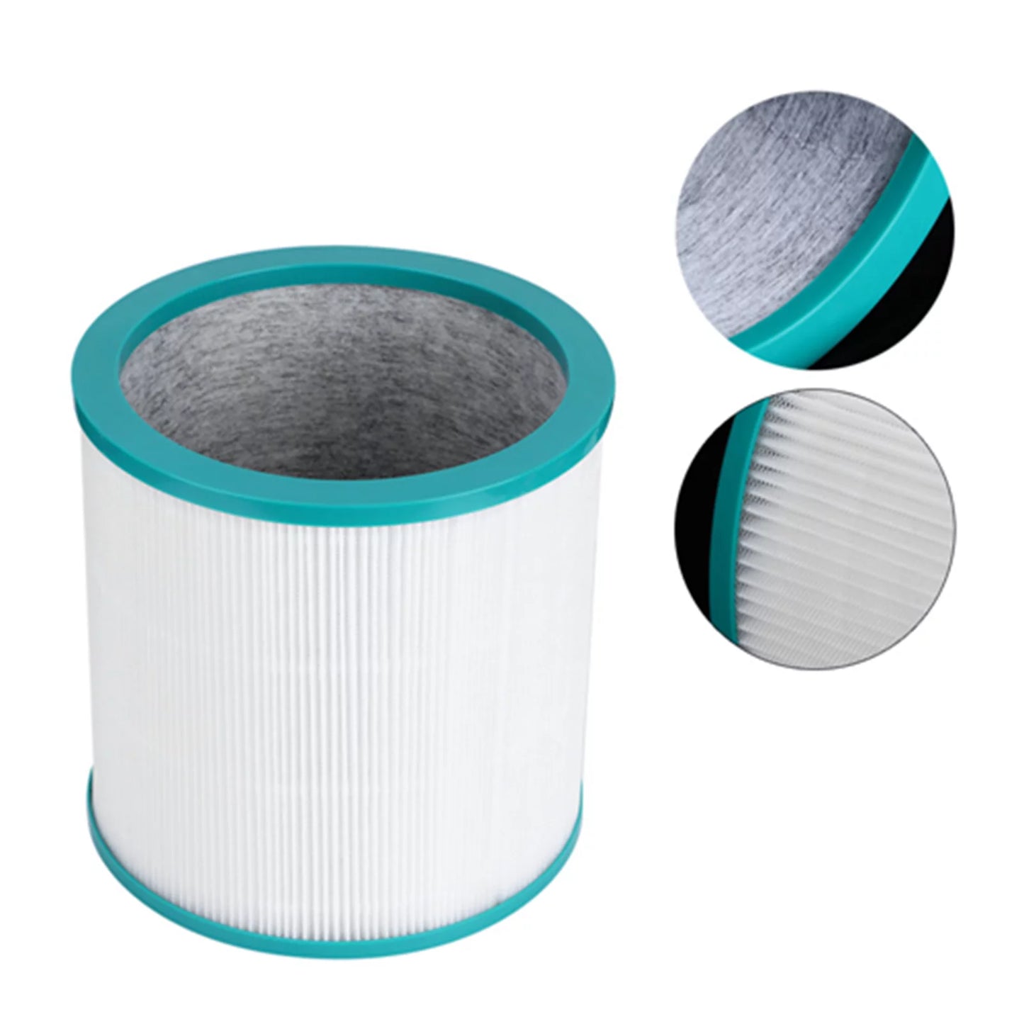 ZPSHYD Reemplazos de filtros de purificador de Aire, reemplazo de Piezas de Repuesto de Filtro de Limpiador de purificador de Aire para Dyson TP00/TP03/TP02/AM11