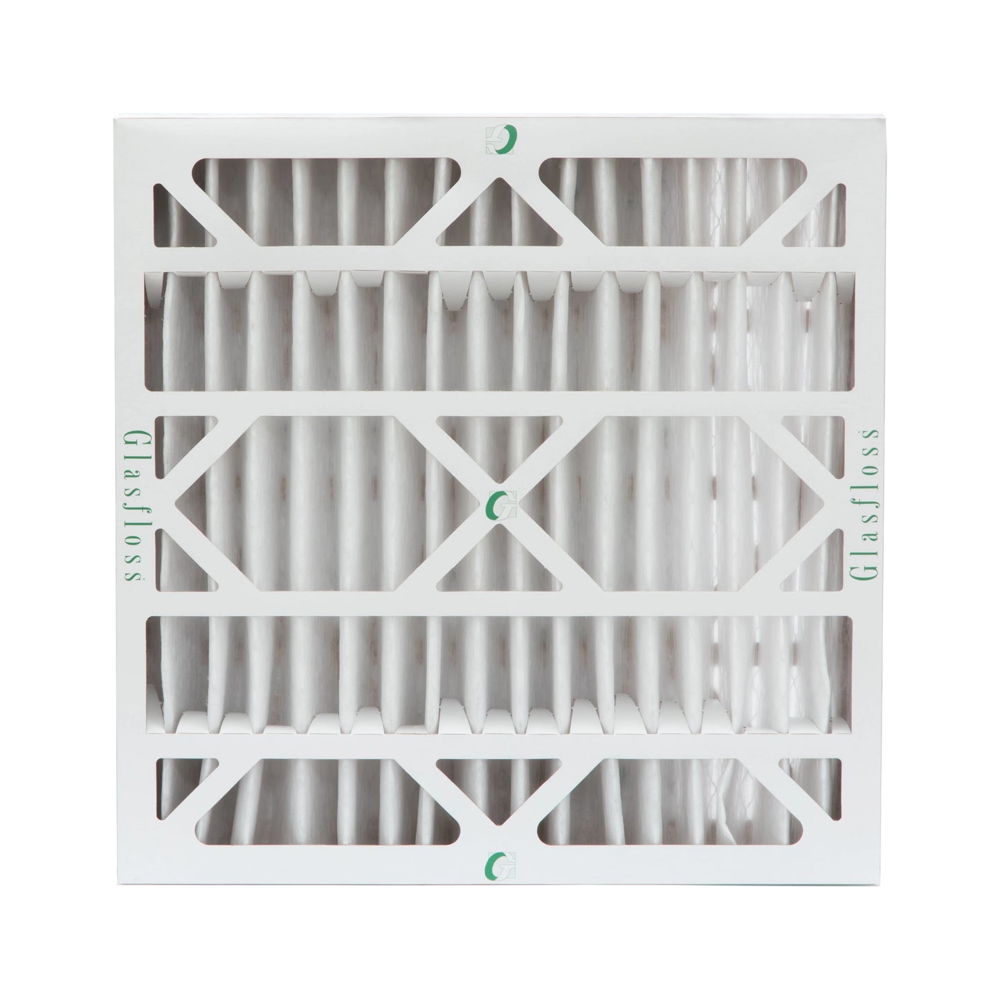 6 Pack of 20x20x4 MERV 13 Pleated 4" Inch Air Filters by Glasfloss. Actual Size: 19-1/2 x 19-1/2 x 3-3/4
