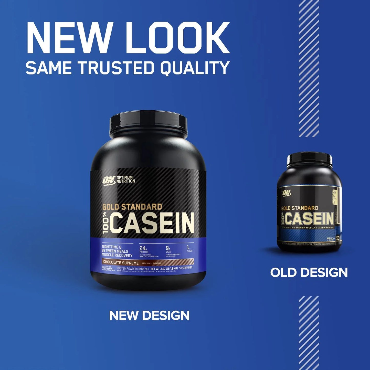 Optimum Nutrition, Gold Standard 100% Casein, 24 g Protein Powder, Chocolate Supreme, 1.87 lb, 25 Servings
