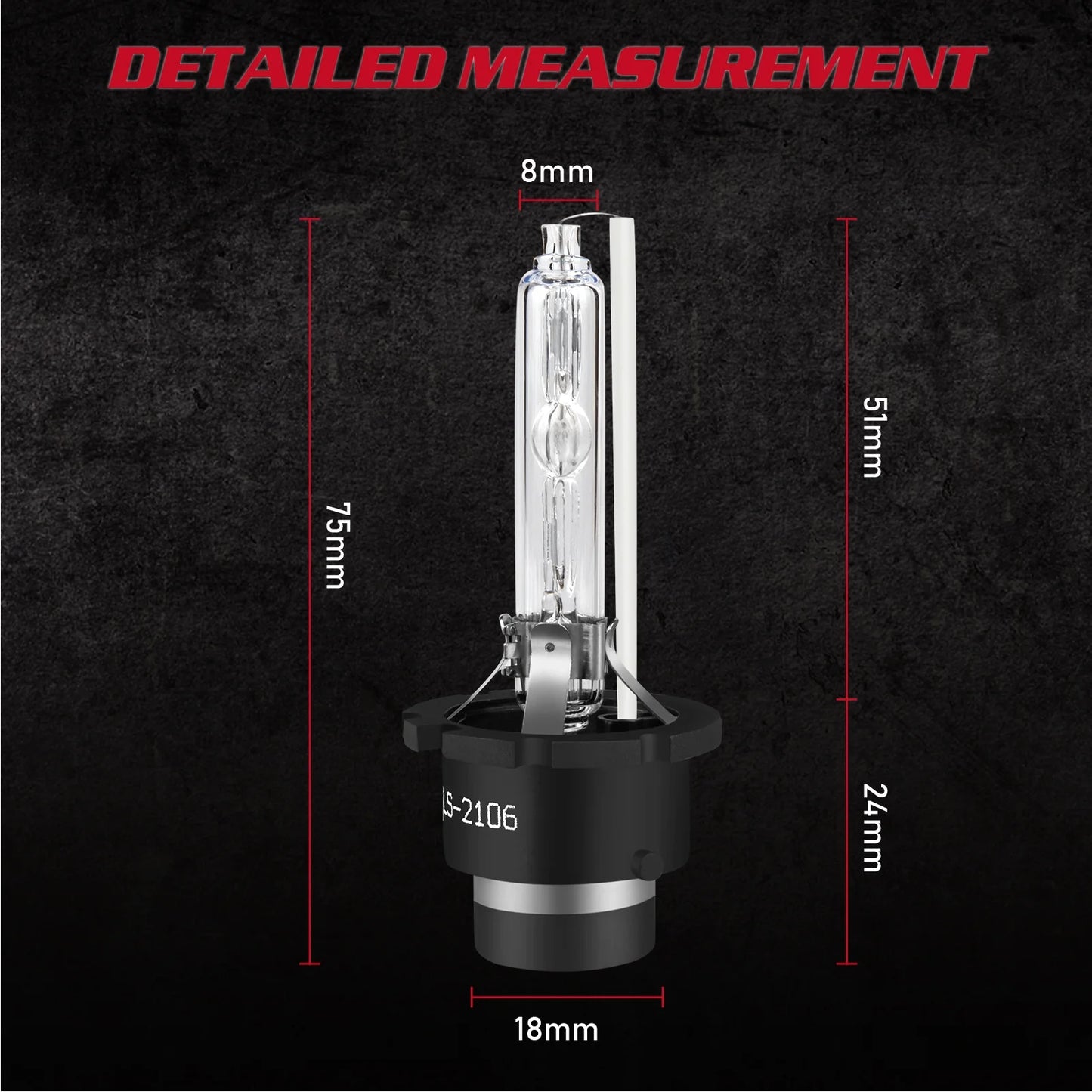2X D4S 6000K White Hid Headlight Low Beam Bulbs Lexus ES350 2007 2008 2009 2010 2011 2012 2013 2014 2015