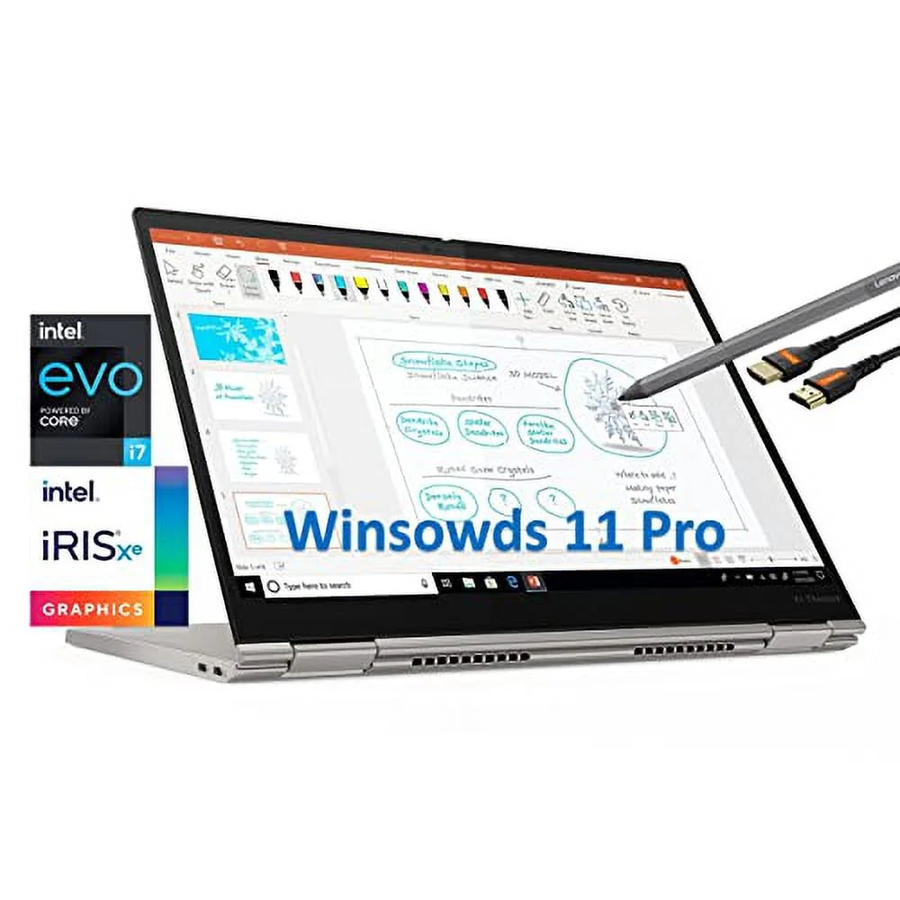 Lenovo ThinkPad X1 Nano 13" Touch 2K(2160 x 1350) 16:10 2.27lbs Ultra-Light Laptop Evo i7-1160G7 2X Thunderbolt 4 WiFi 6 450nits 100% sRGB Carbon Win11 Pro W/Mousepad (i7-1160G7)