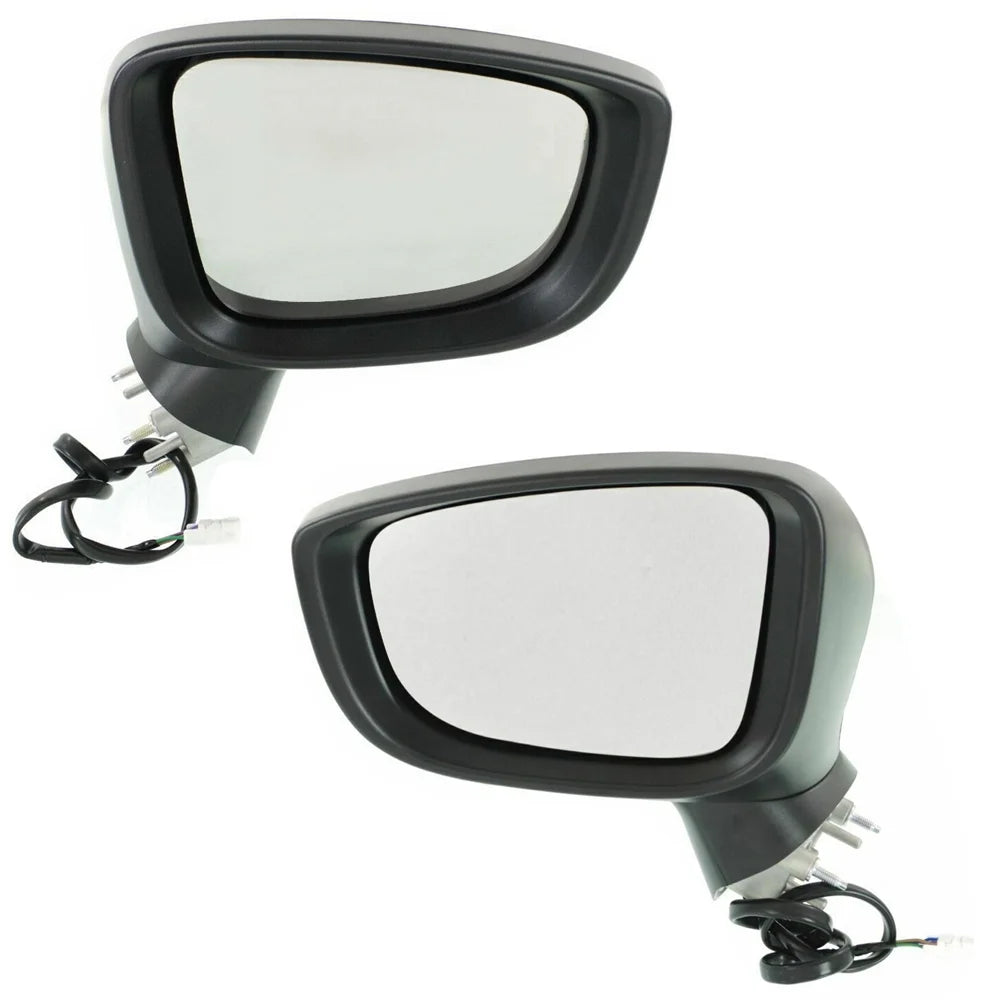 New Pair Of Mirror With Mazda 3 S Sport Grand Touring Gs Gx Gt Sedan Hatchback 4-Door 2.0L 2.5L 2016 By Part Number Ma1321179 Ma1320179 Bhn9-69-1N1 Bhn9-69-1N1 762405-71567-4 762405-71568-1