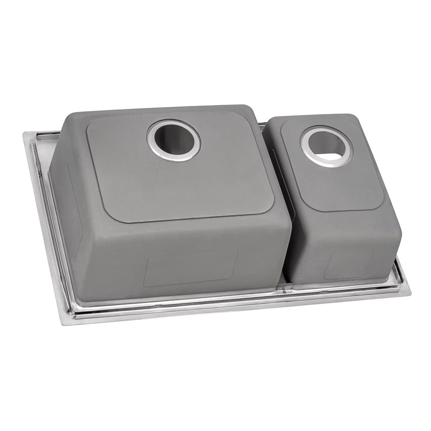 Ruvati RVM5176 33 x 22 inch Drop-in Topmount 16 Gauge Kitchen Sink