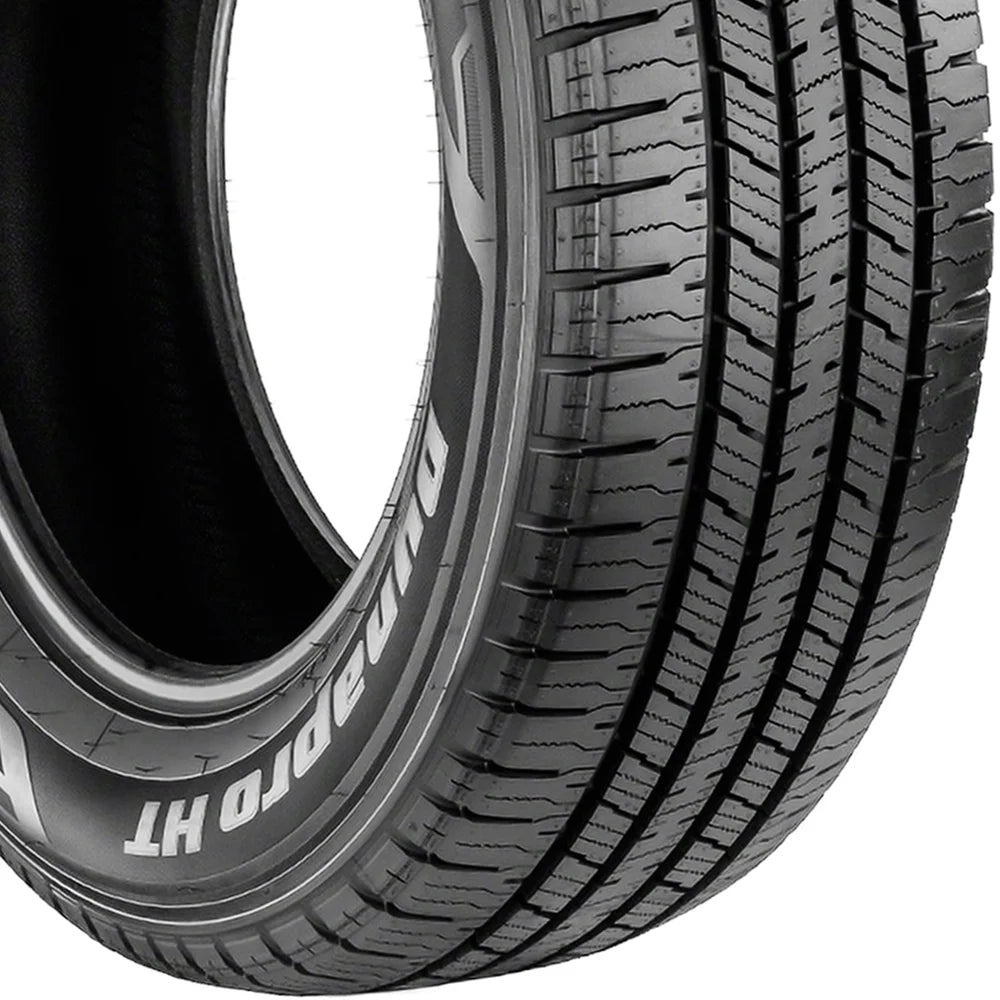 Hankook Dynapro HT (RH12) Highway LT245/75R17 121/118S E Light Truck Tire Fits: 2014-15 Jeep Wrangler Sport, 2021 Jeep Wrangler Unlimited Islander