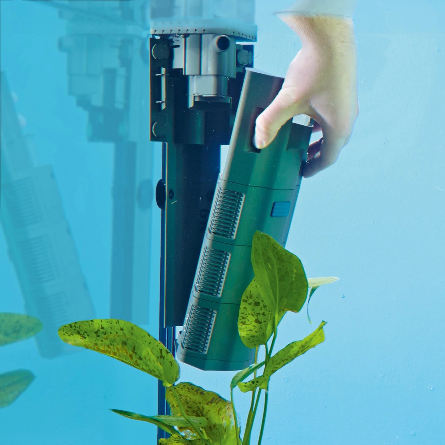 OASE BioPlus 200 - Grey Aquarium Internal Corner Filter