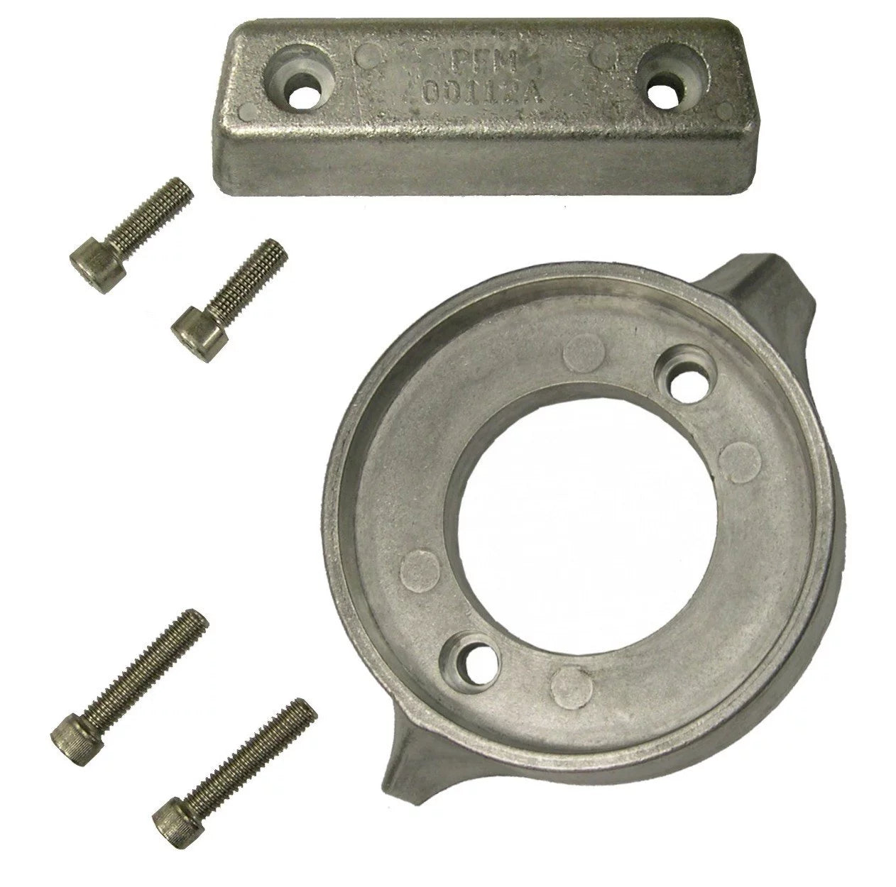 Complete Aluminum Anode Kit w/ Hardware Volvo 290 Single Propeller Sterndrive Outdrive US Military Grade Aluminum Kit Replaces 8m6008013, 95301, CM290KITA, 12897, 20705AL