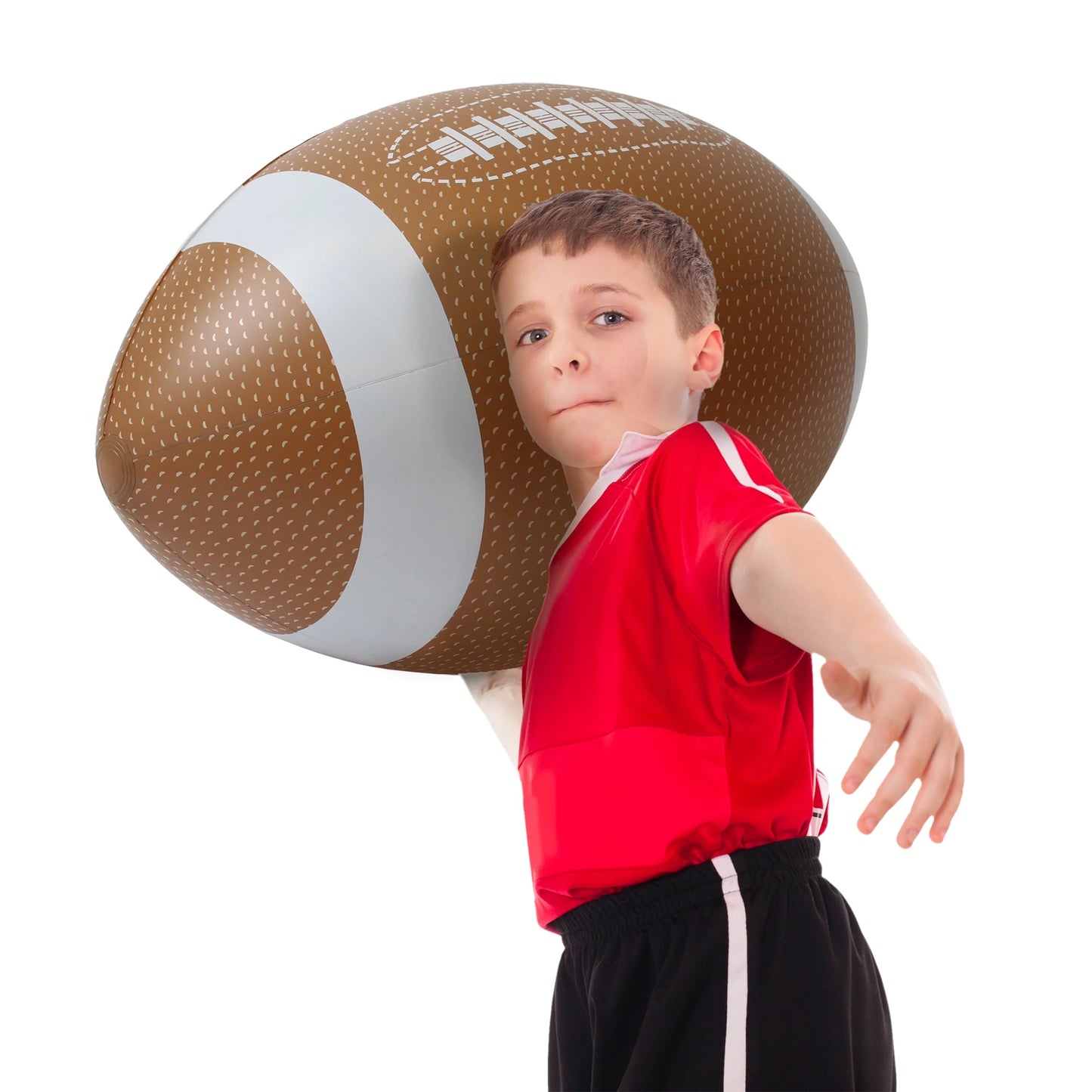 GoFloats 4' Giant Inflatable Football - Made From Premium Raft Grade Vinyl