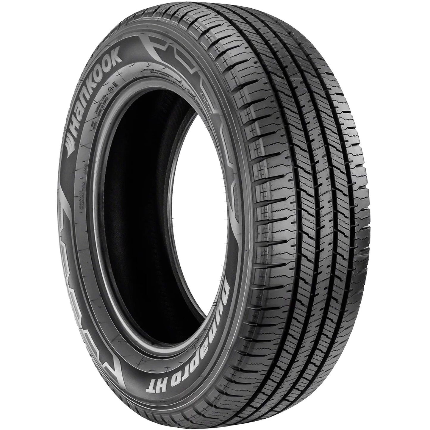 Hankook Dynapro HT (RH12) Highway LT245/75R17 121/118S E Light Truck Tire Fits: 2014-15 Jeep Wrangler Sport, 2021 Jeep Wrangler Unlimited Islander