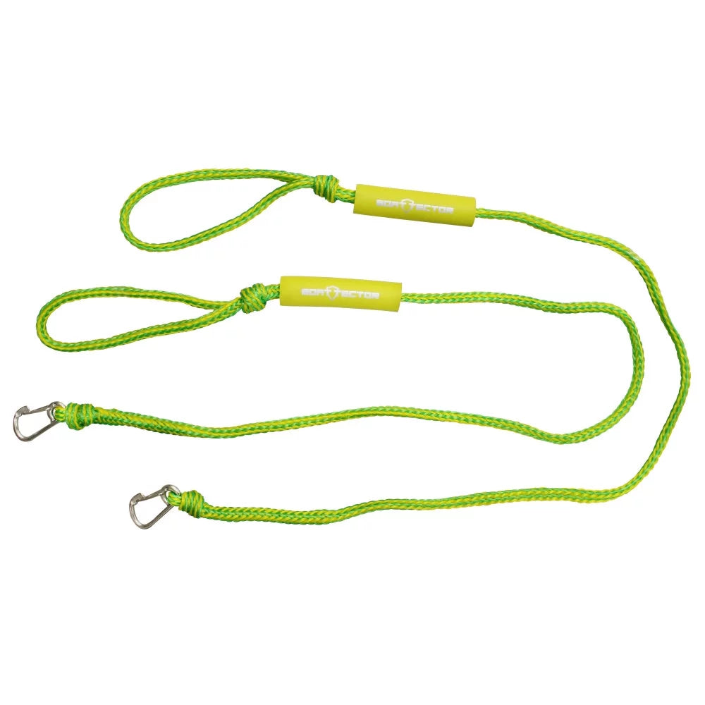 Extreme Max 3006.3132 Watercraft PWC Dock Line Value 2-Pack - 9 Ft., Green and Yellow