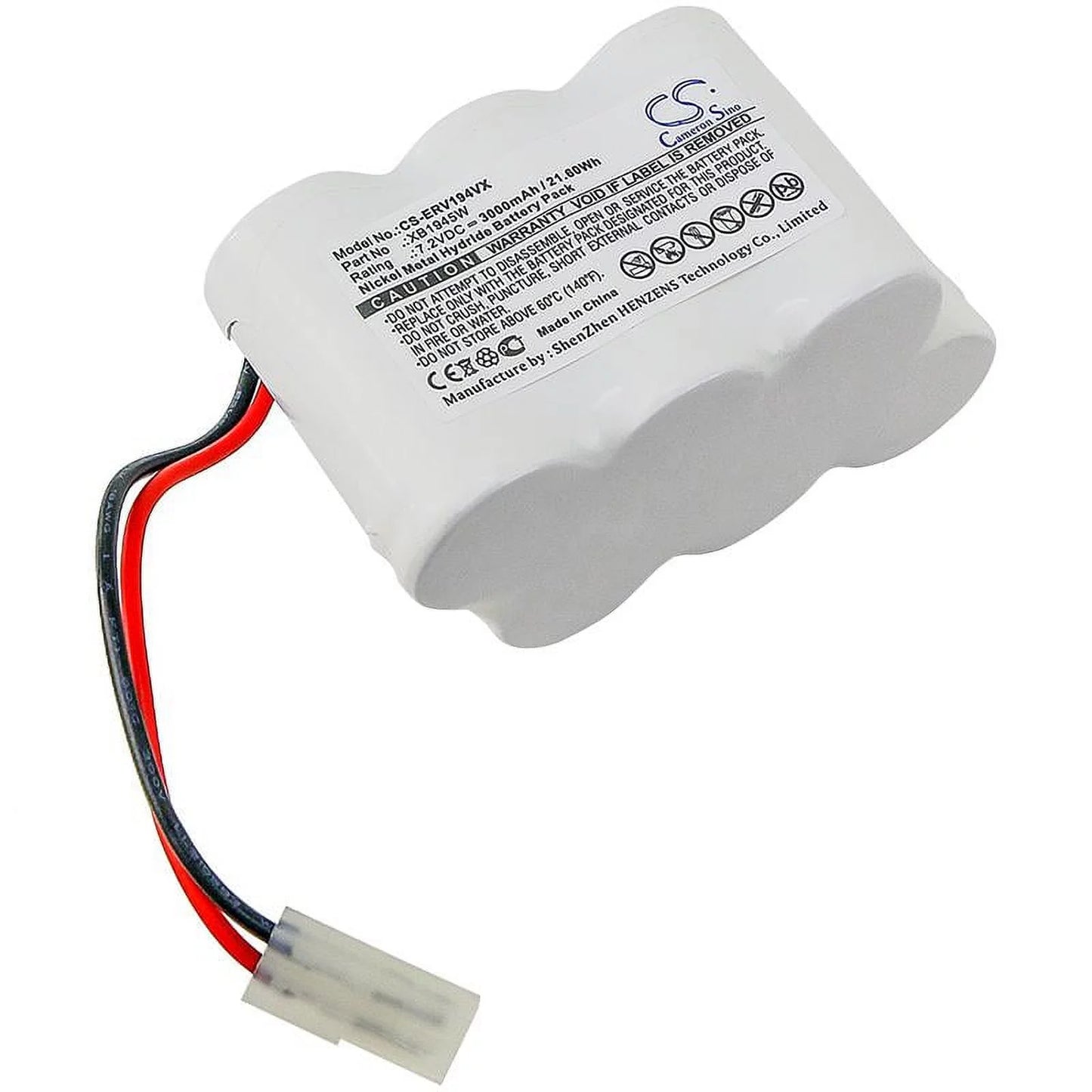 XB1945W Battery Euro-Pro V1945, V1945Z, V1945Z Sweeper, XB1946, XB1946W, Sweeper VX2, 3000mAh - sold by smavco
