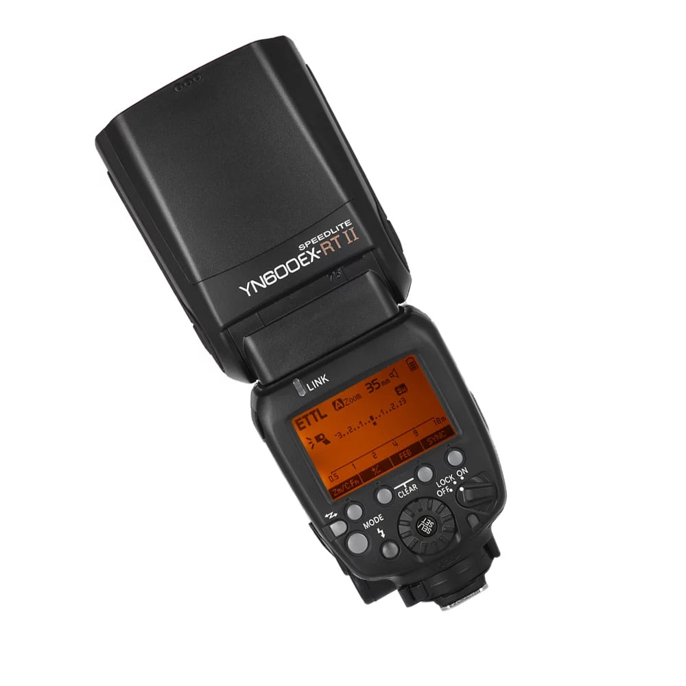 Yongnuo YN600EX-RT II Professional Creative TTL Master Flash Speedlite 2.4G Wireless 18000s HSS GN60 Support Auto/ Manual Zooming as 600EX-RT YN6000 EX RT II