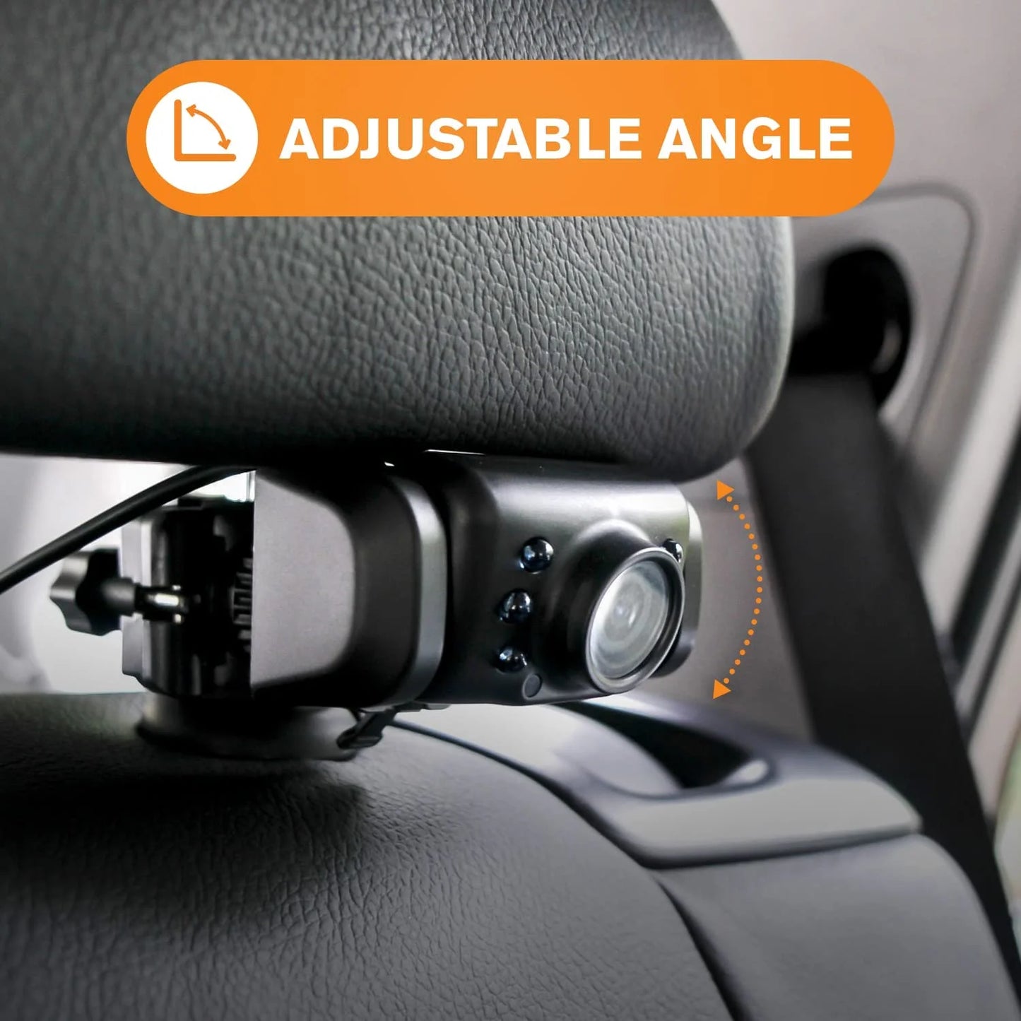 Yada , Car Portable Baby Monitor with Night Vision Cam, Wireless Transmission, Universally , 4.3 Digital Display, Mounts onto Headrest and/or Windshield