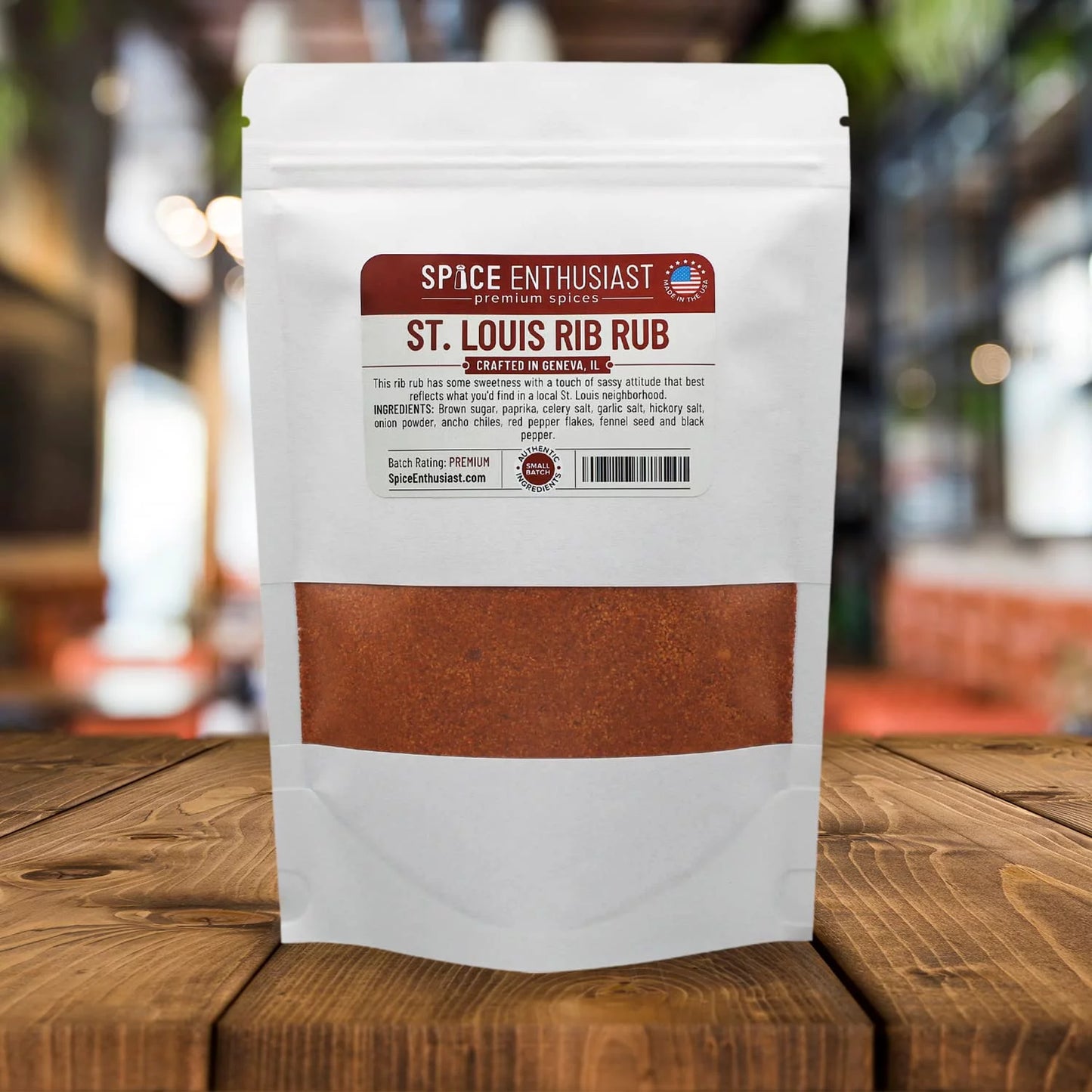 Spice Enthusiast St. Louis Rib Rub - 8 Oz