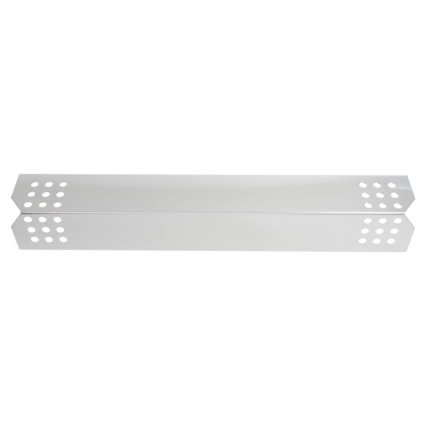 3-Pack BBQ Grill Heat Shield Plate Tent Replacement Parts Kitchenaid 730-0336D - Barbeque Stainless Steel Flame Tamer, Flavorizer Bar, Vaporizer Bar, Burner Coating 16 1/8"