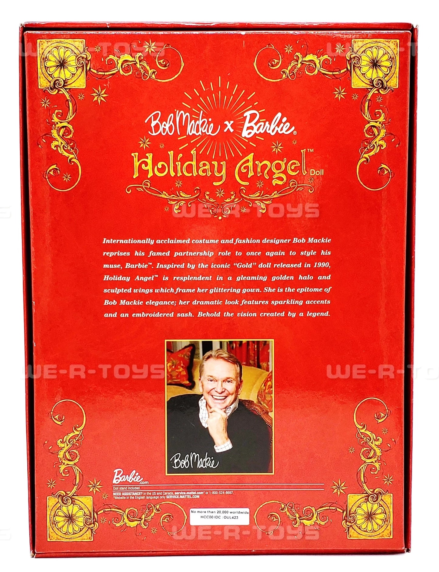 Barbie Bob Mackie Holiday Angel Doll Mattel 2022 #HCC00 NEW