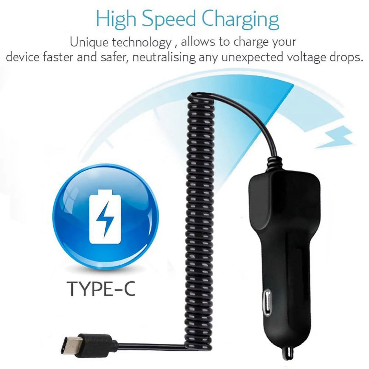 Windshield Dash Car Mount w Type-C 3.1A Charger A7R Blackberry KEYone, Key2 LE - BLU G9, Vivo XI Plus 5 - CAT S61 S48c - Coolpad Legacy - Essential Phone (PH-1) - Google Pixel XL 3a XL 3