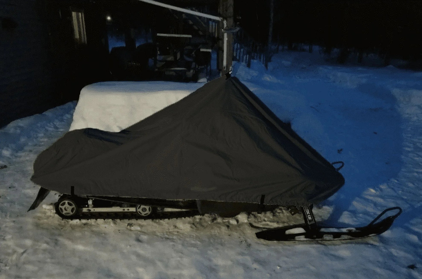 200 Denier Storage Snowmobile Wrap the 2007-2009 Arctic Cat Model M1000 SNO PRO 153 Snowmachine Sled. All Black.