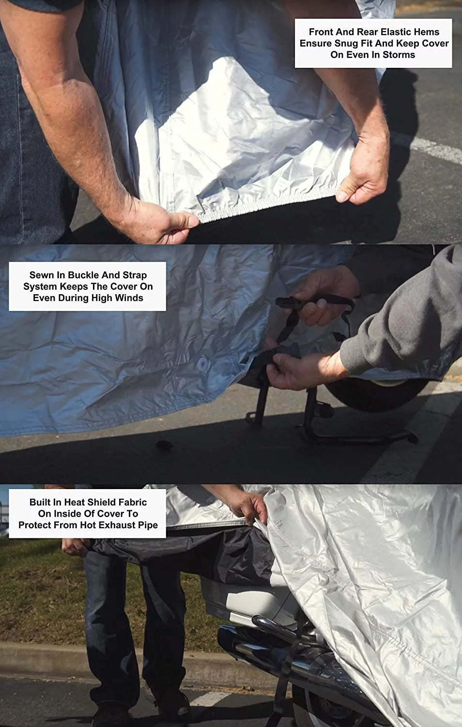 proof Motorcycle Protection With 2016 Beta Evo 300 - Outdoor & Indoor - Protect From Rain Water, Snow, Sun - Built In Reinced Securing Straps - Durable Material - Free Storage Bag