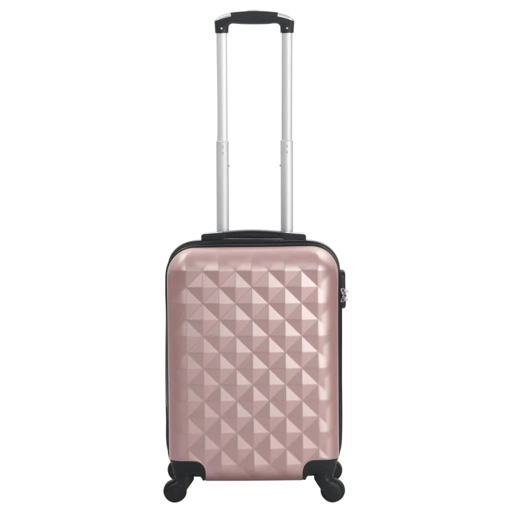 Andoer parcel,Internal 21.7" X Rose Abs Dimensions Abs Shell X 8.7" Locks And Shell Castors Suitcase Shell Bussiness 21.7" X 14.2" 1106442a WithLocks Vidaxl With