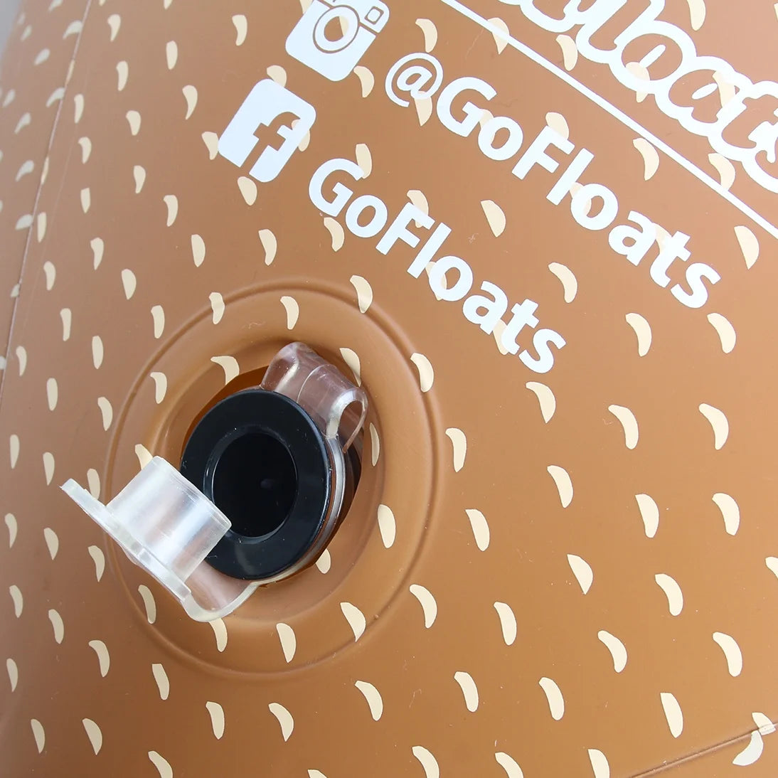 GoFloats 4' Giant Inflatable Football - Made From Premium Raft Grade Vinyl