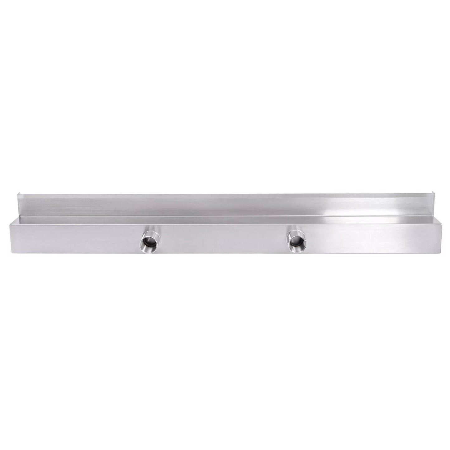 35.4 Inch Pool Fountain Waterfall with LED Strip Light Swimming Pool Waterfall
