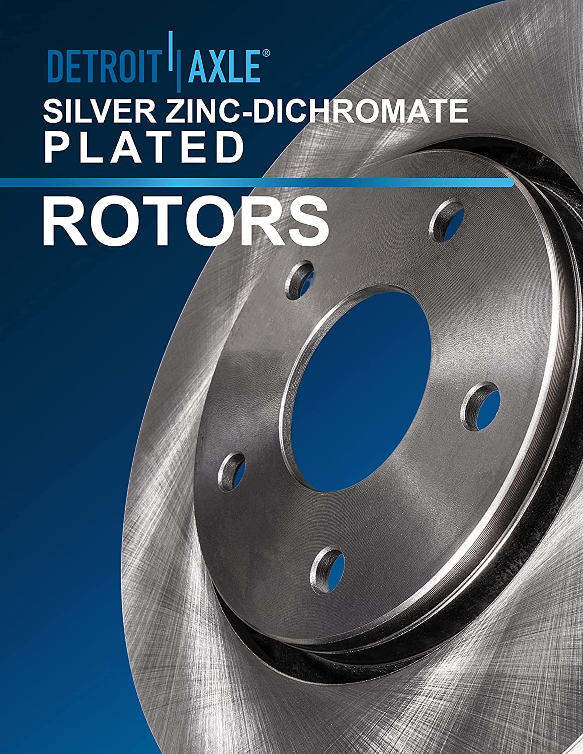 Detroit Axle - Brake Kit 2013-2019 Ford Fusion, 2013-2016 Lincoln MKZ Replacement 2013 2014 2015 2016 Brakes Rotor and Ceramic Brake Pads : 11.81" Front and 11.89" Rear Rotors