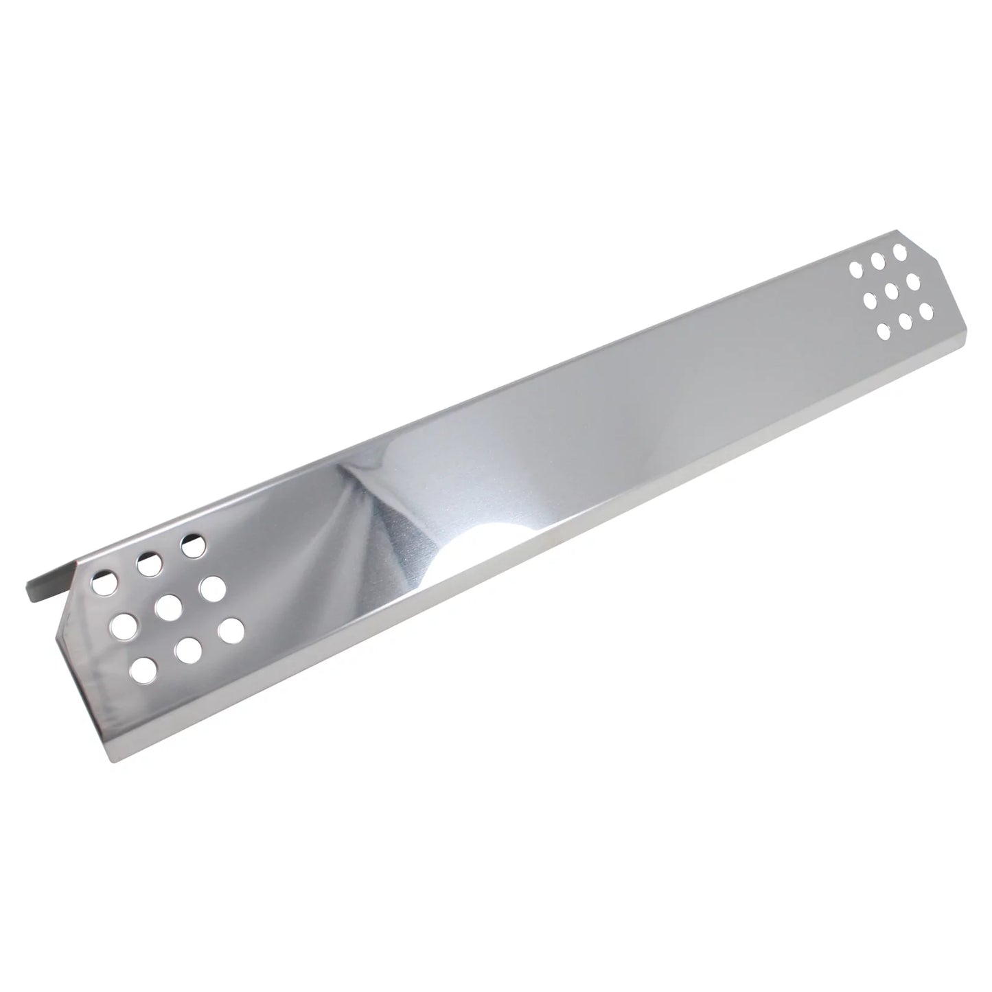 3-Pack BBQ Grill Heat Shield Plate Tent Replacement Parts Kitchenaid 730-0336D - Barbeque Stainless Steel Flame Tamer, Flavorizer Bar, Vaporizer Bar, Burner Coating 16 1/8"