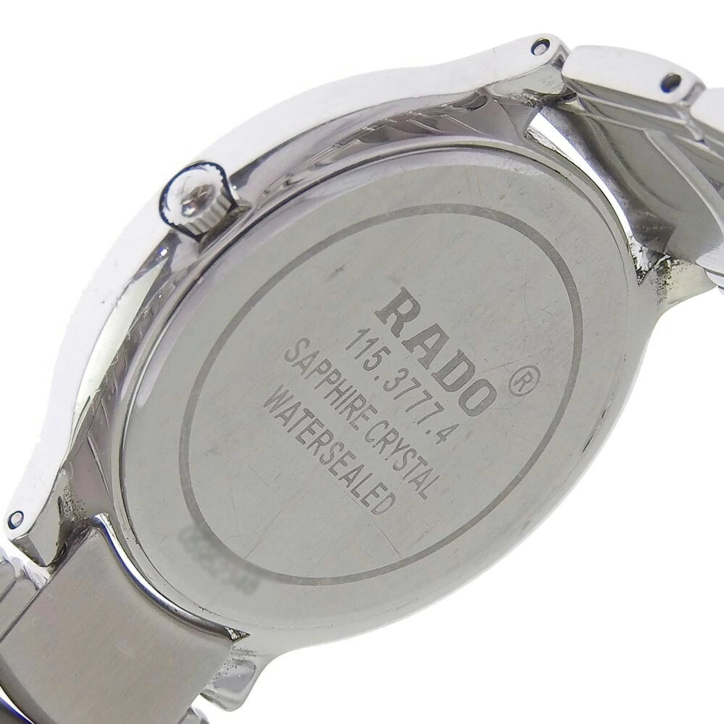 Pre-Owned Rado RADO Florence men's quartz battery watch black dial 115 3777 4 (Good)