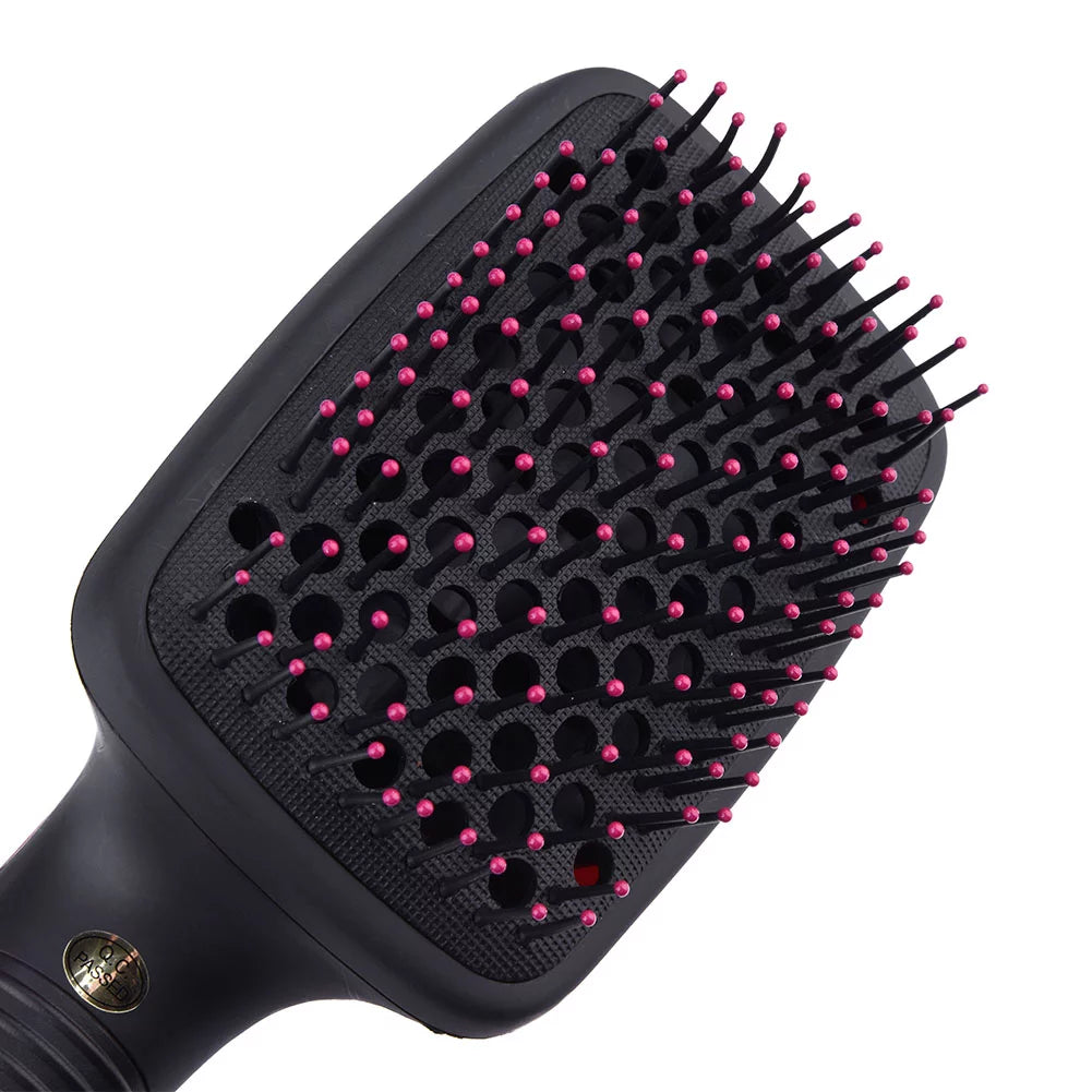 2 In 1 Multifunctional Anion Hair Dryer Brush Comb Styler Hairdressing Tool, Hair Blow Dryer, Paddle Brush