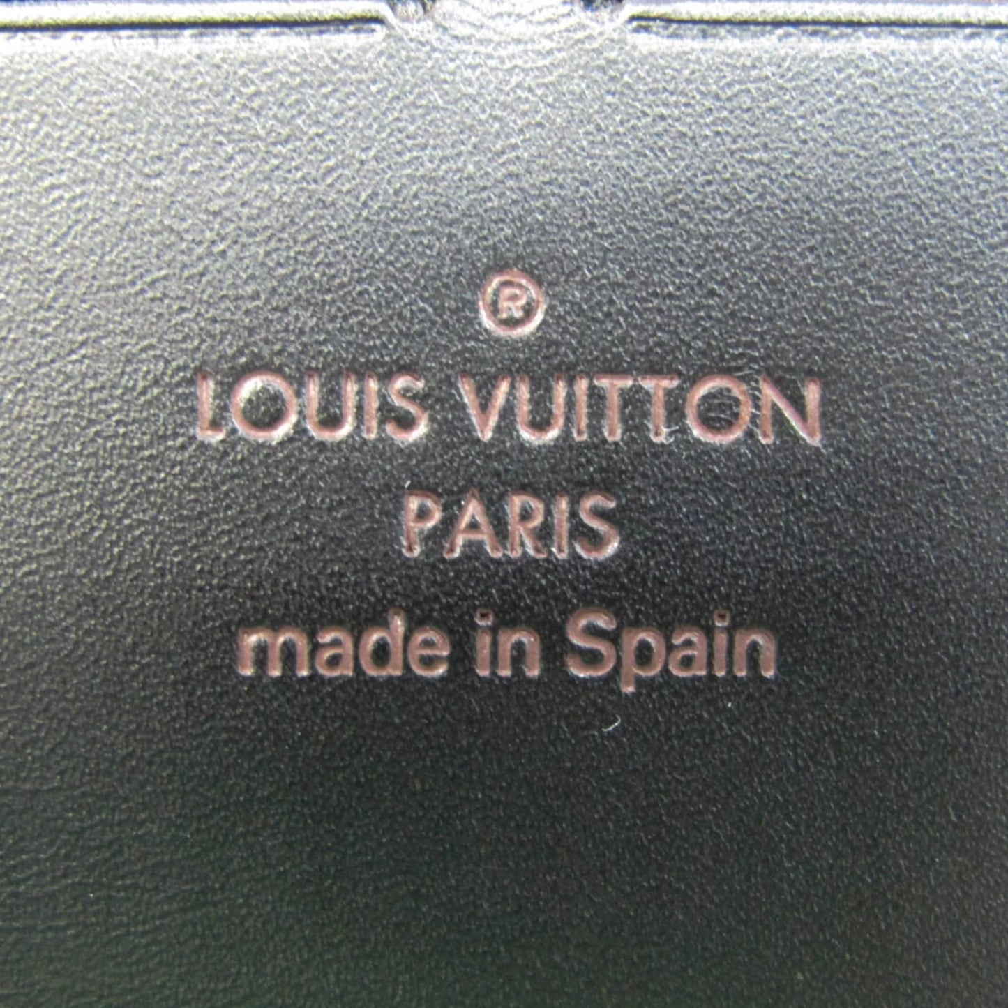 Pre-Owned Louis Vuitton Utah Zippy Organizer M97025 Men's Utah Leather Long Wallet (bi-fold) Coffee (Good)