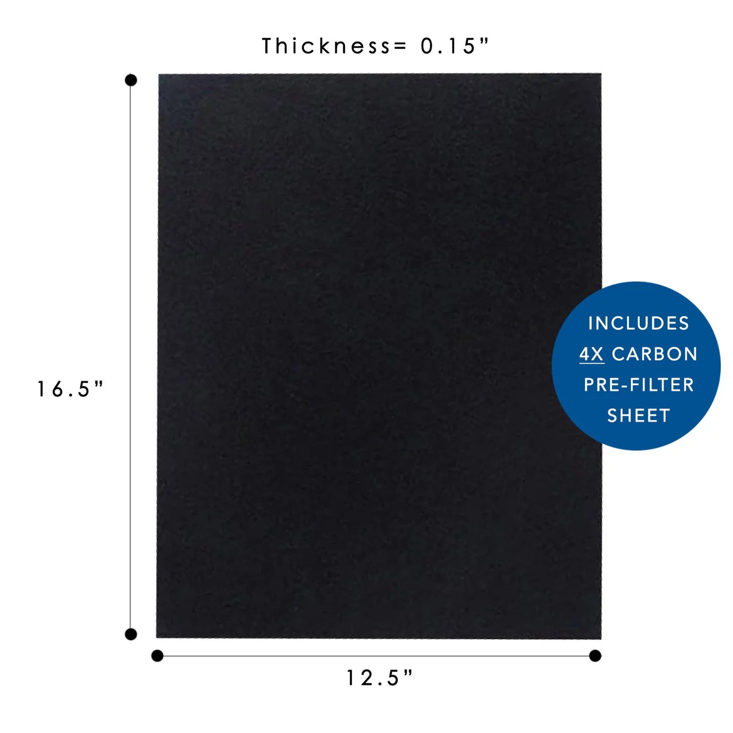 HEPA Filter Winix 115115 Replacement Filter A C535, 5300-2, 6300-2,P300, 5300 and 5500 (2 Set)