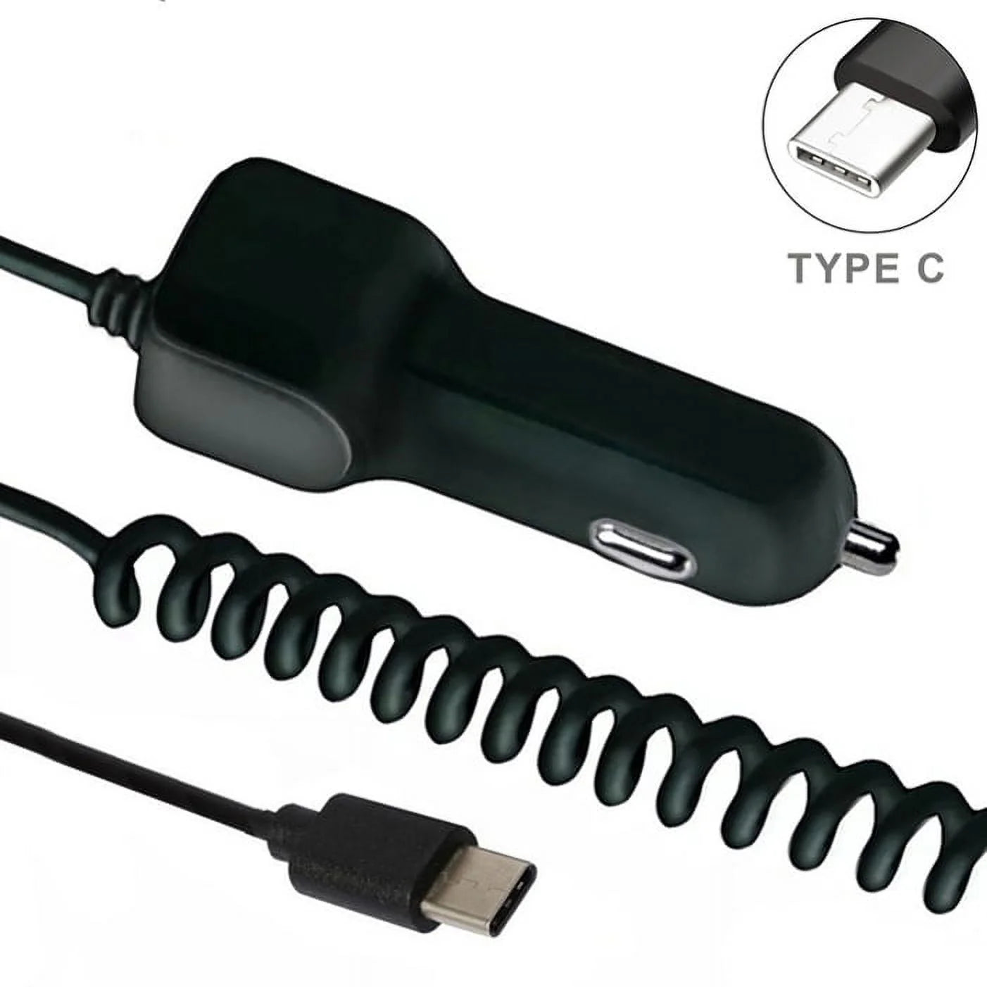 Windshield Dash Car Mount w Type-C 3.1A Charger A7R Blackberry KEYone, Key2 LE - BLU G9, Vivo XI Plus 5 - CAT S61 S48c - Coolpad Legacy - Essential Phone (PH-1) - Google Pixel XL 3a XL 3
