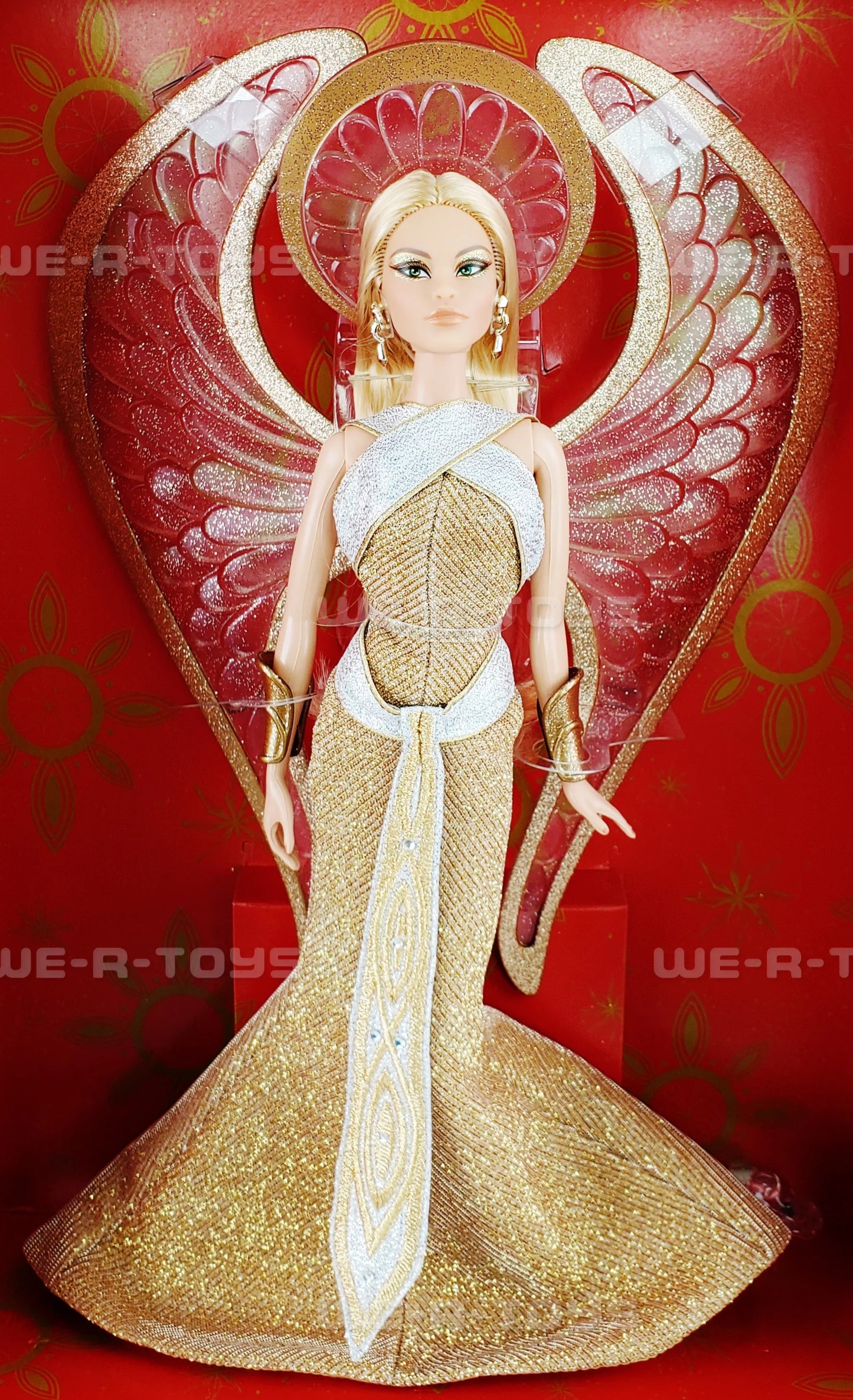 Barbie Bob Mackie Holiday Angel Doll Mattel 2022 #HCC00 NEW