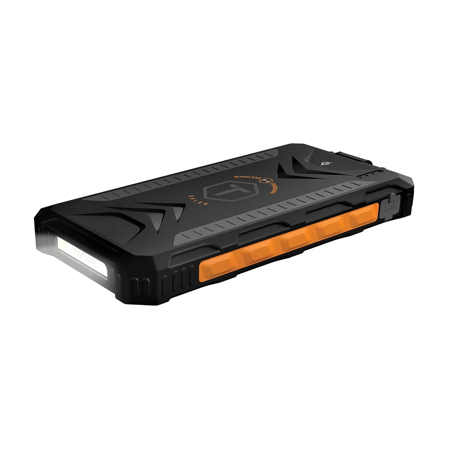 ToughTested 10,000 MAH Solar Charger & Wireless Portable Powerbank (ROC10)