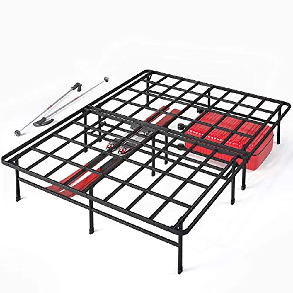 Sleep Master SmartBase Elite Mattress Foundation/Platm Bed Frame/Box Spring Replacement/Strong/Sturdy/Quite Noise-Free, Full