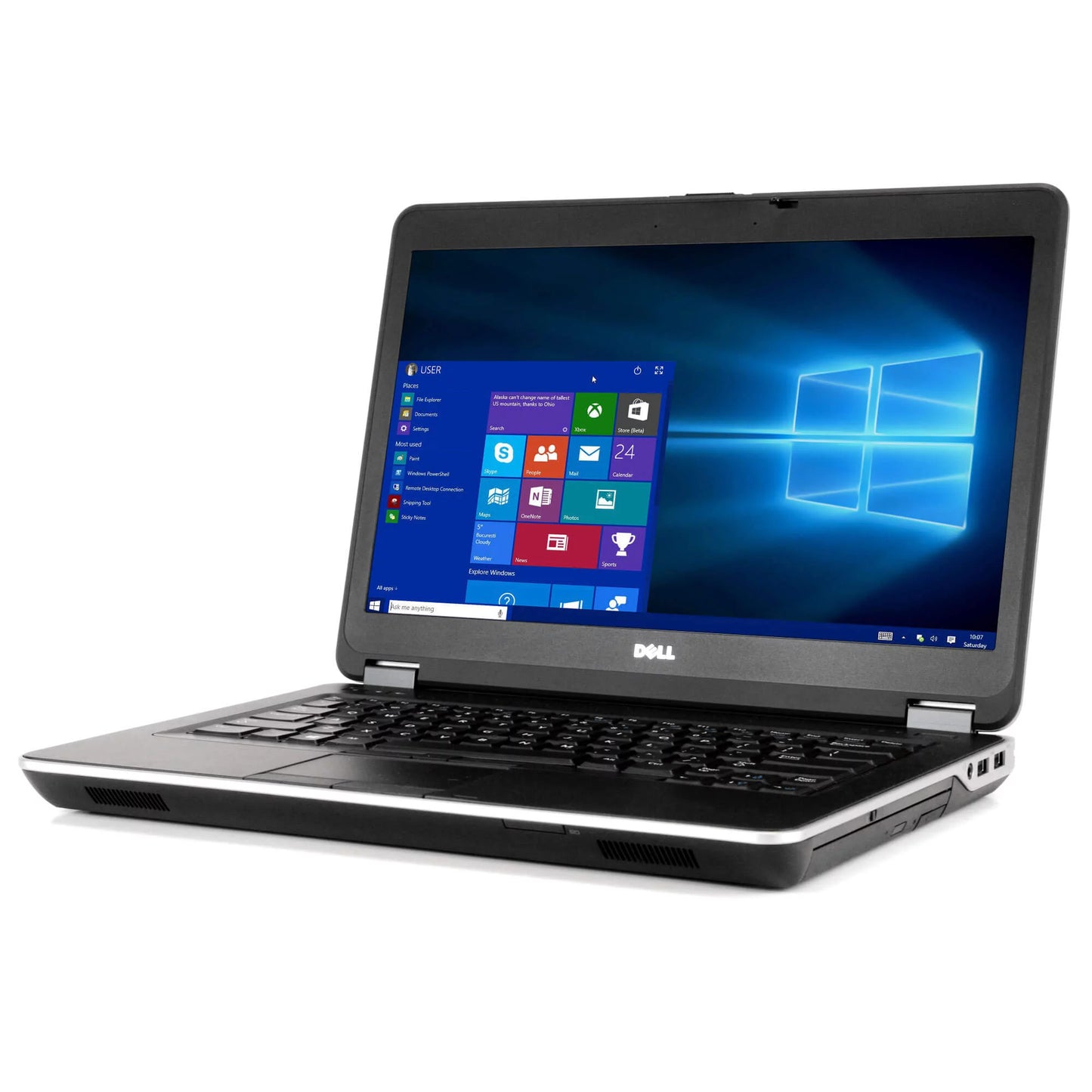 Dell Latitude E6440 Laptop Computer, 2.60 GHz Intel i5 Dual Core Gen 4, 16GB DDR3 RAM, 512GB SSD Hard Drive, Windows 10 Professional 64 Bit, 14" Screen (Used)