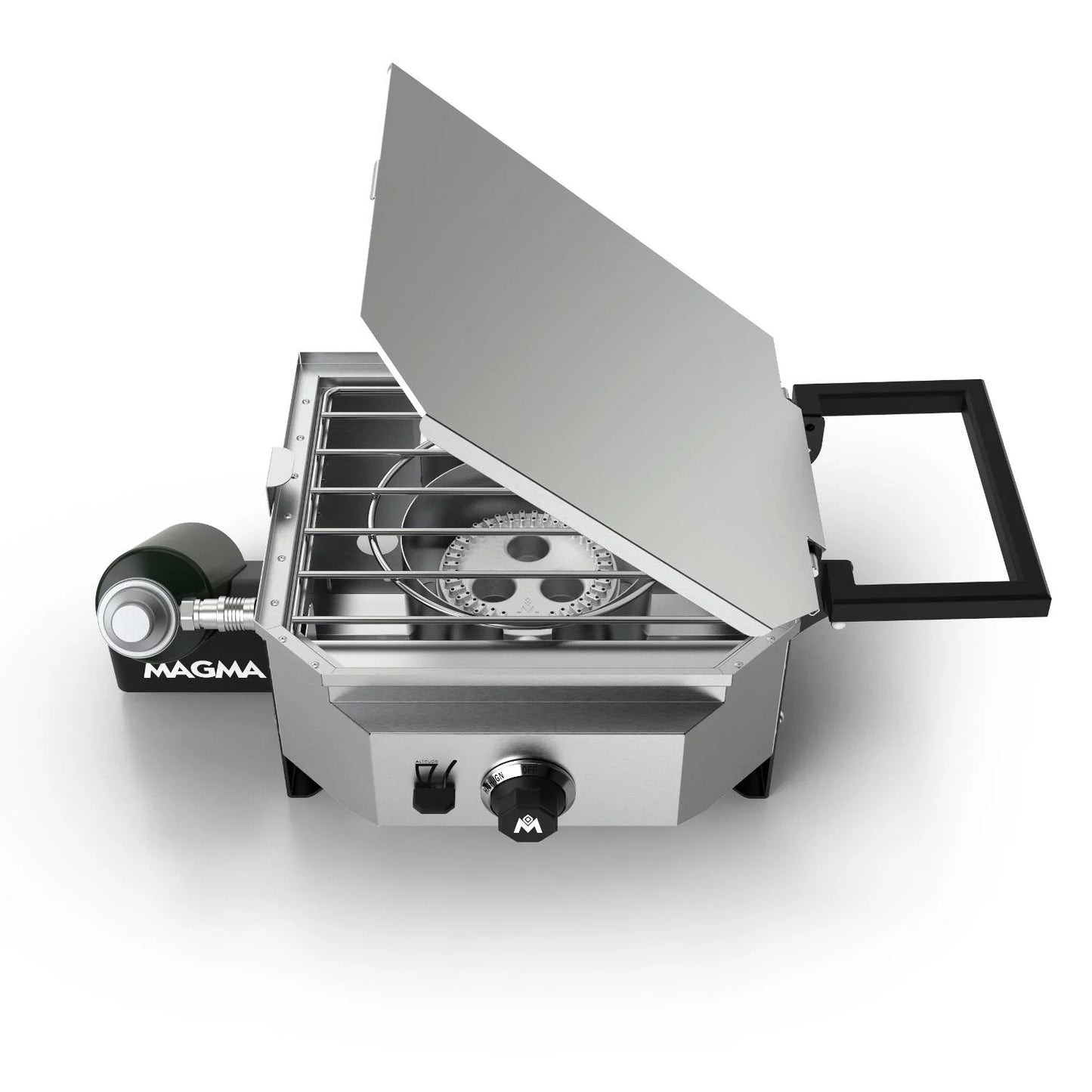 Magma Crossover Single Burner Camping Stove With Grill Top