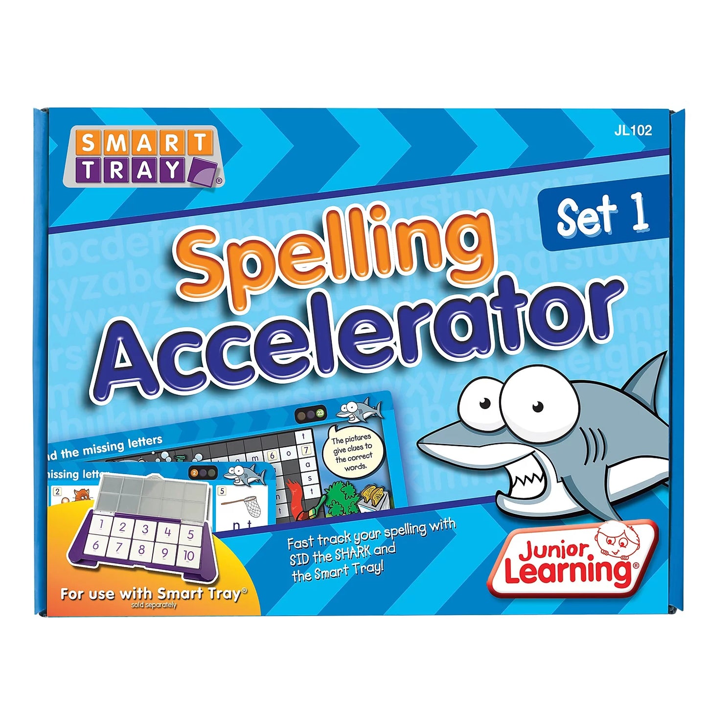 Junior Learning JRL102BN Smart Tray Spelling Accelerator Set 1 - Set of 2