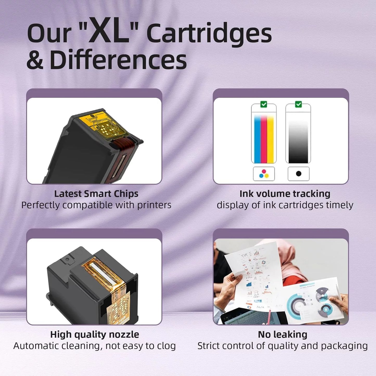 PG-275XL Black Ink Cartridge Canon PG-275 Ink Fit PIXMA TR4720 TS3520 TS3522 TS3500 TR4700 TR4722 Printers (2 Blacks, 2-Pack)