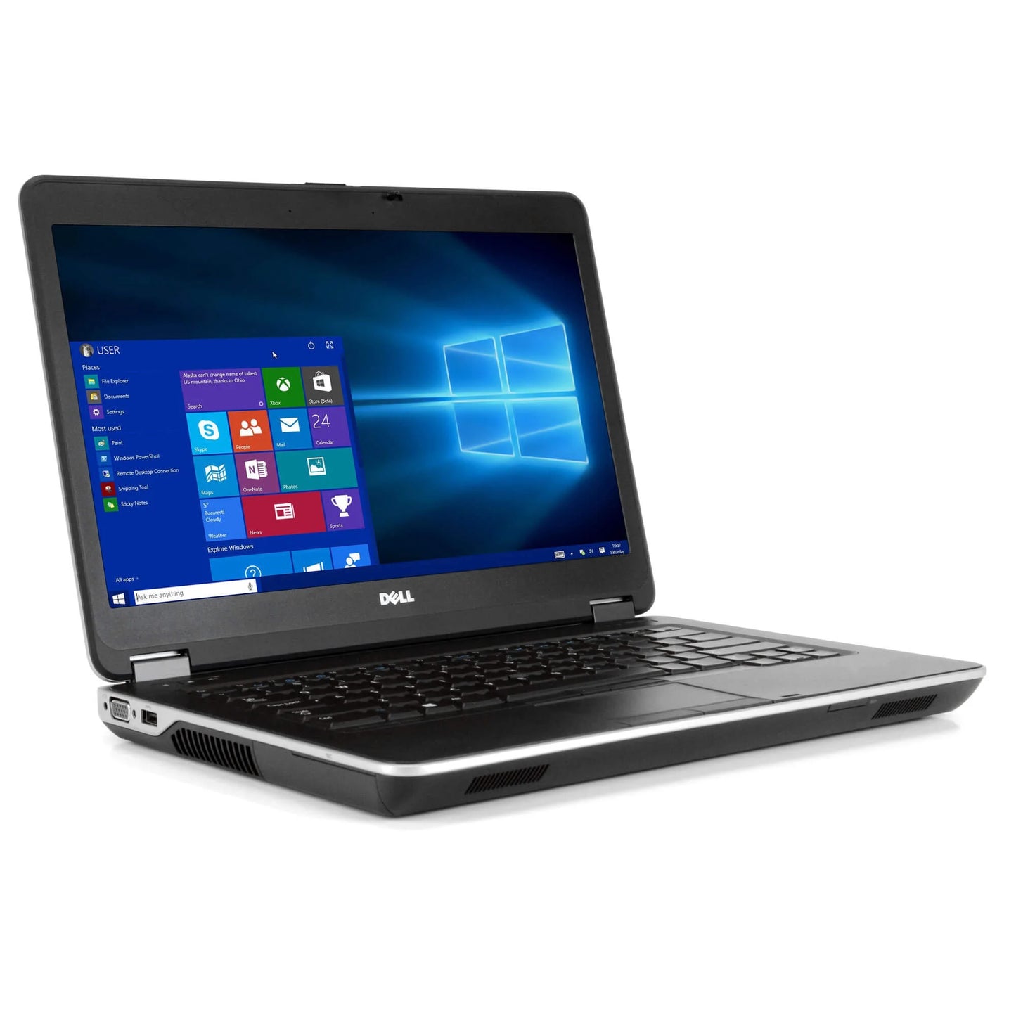 Dell Latitude E6440 Laptop Computer, 2.60 GHz Intel i5 Dual Core Gen 4, 16GB DDR3 RAM, 512GB SSD Hard Drive, Windows 10 Professional 64 Bit, 14" Screen (Used)