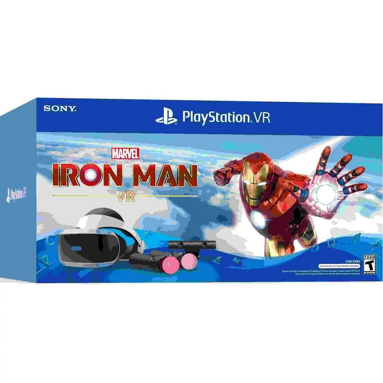 2022 Sony Holiday Bundle: Sony PlayStation_PS5 Gaming Console (Disc Version) + PlayStation_VR Marvel’s Iron Man VR_Bundle