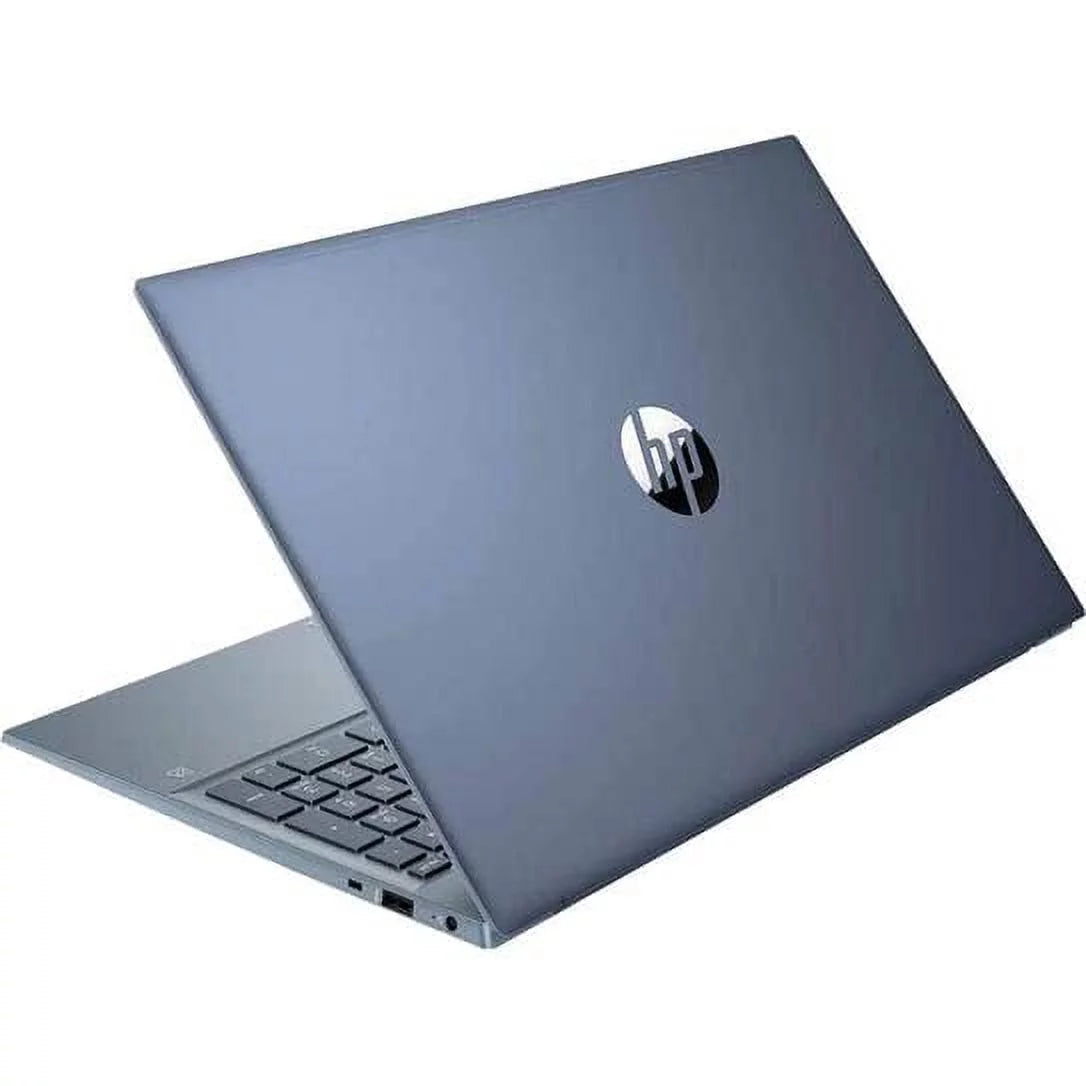 HP 2022 Pavilion 15.6" IPS FHD Touchscreen Laptop Intel 4-Core i7-1195G7 Iris Xe Graphics 24GB RAM DDR4 512GB NVMe SSD USB-C WiFi AX Bluetooth HDMI Webcam Backlit Keyboard Windows 11 Home w/ RE USB