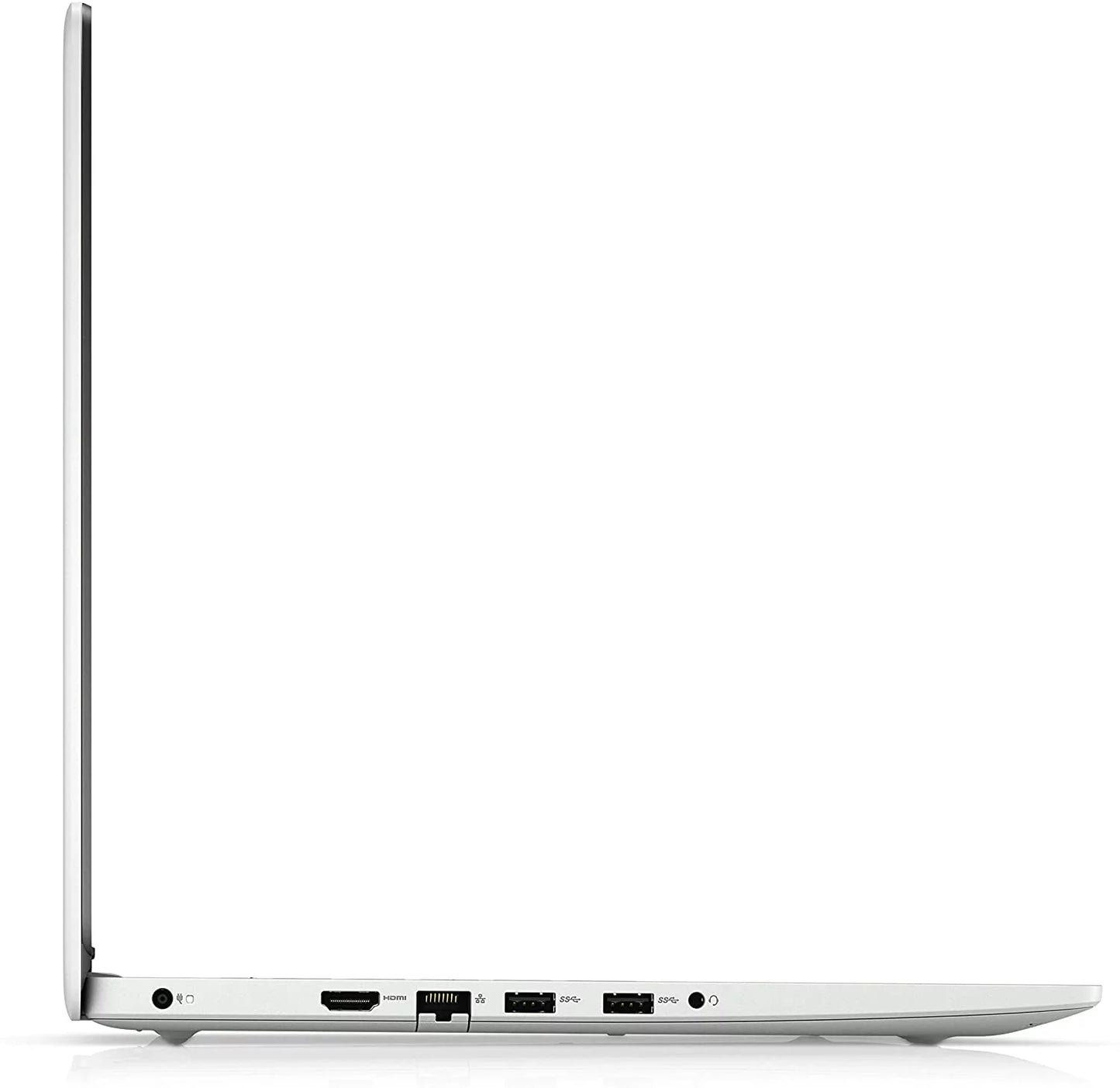 2021 Dell Inspiron 15 3505 15.6" FHD Laptop, AMD Ryzen 5-3450U Processor, 8GB RAM, 512GB PCIe SSD, AMD Radeon Vega 8 Graphics, Webcam, HDMI, Bluetooth, Windows 10, White, with NSSDC Mousepad