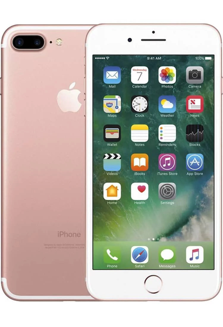 Pre-Owned Apple iPhone 7 Plus- Carrier Unlocked 128GB Rose Gold (Fair)