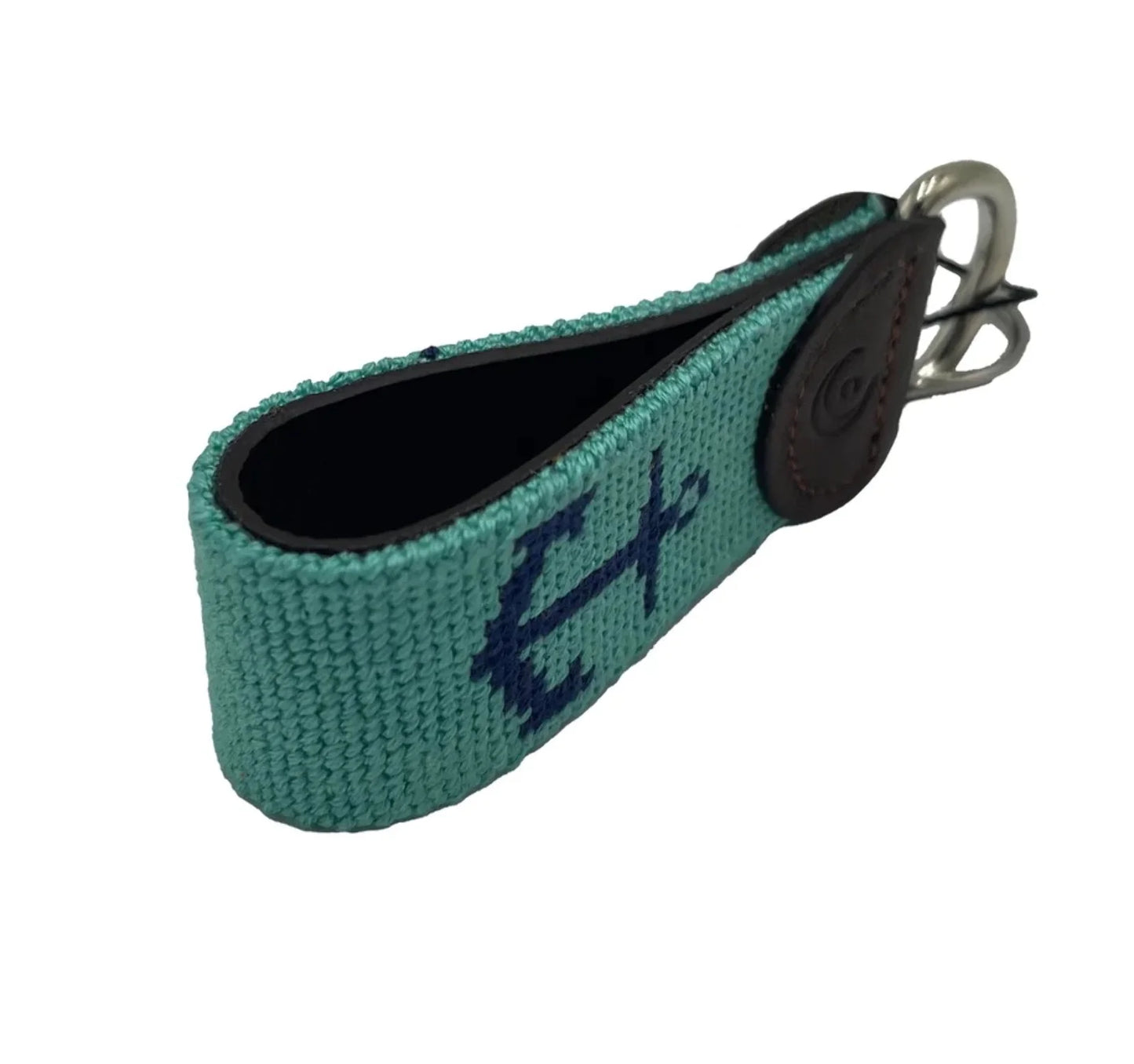 Key Fob - Nautical Wheel and Anchor