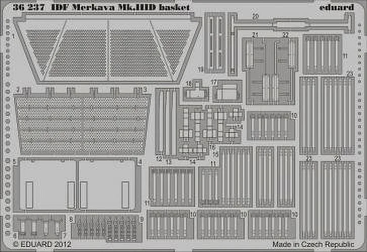 1/35 Armor- IDF Merkava Mk III D Basket HBO