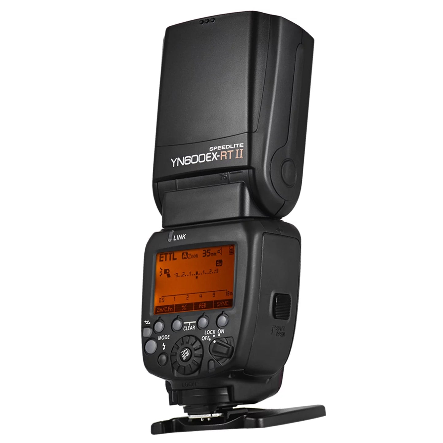 Yongnuo YN600EX-RT II Professional Creative TTL Master Flash Speedlite 2.4G Wireless 18000s HSS GN60 Support Auto/ Manual Zooming as 600EX-RT YN6000 EX RT II